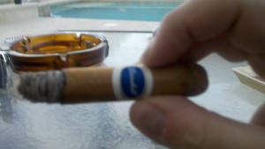 Dunhill Aged Dominican Tabaras with ash