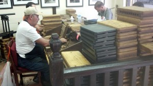 Rolling Chinnock Cigars